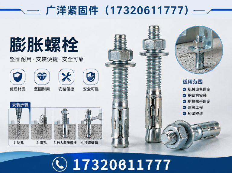 丛台区膨胀螺栓展示图